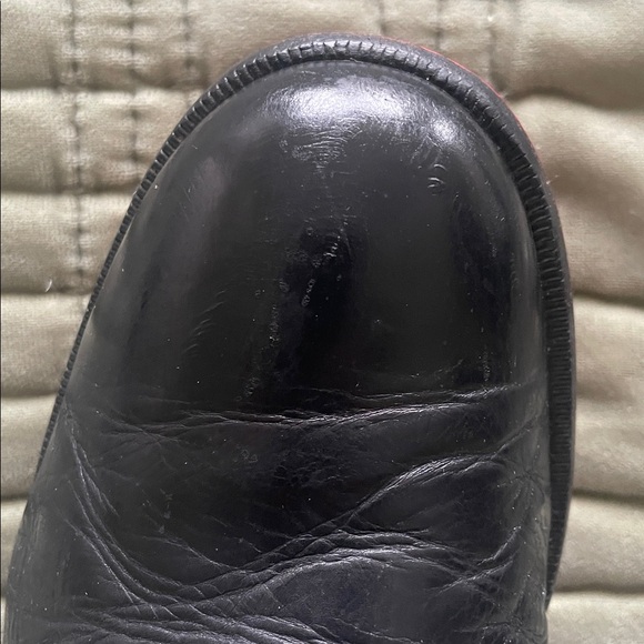 Louboutin equestrian riding knee high boots with chain detail embellishment 38.5 - Picture 8 of 9